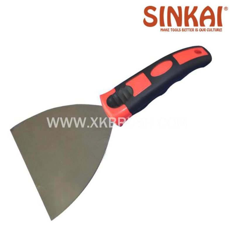 Stainless Steel Scrapper with Rubber Handle