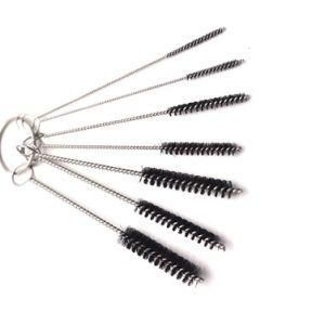 Brass Tube Cleaning Brush Stainless Steel Metal Wire Brush Set