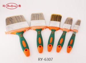 Paint Brush with Rubber Plastic Handle
