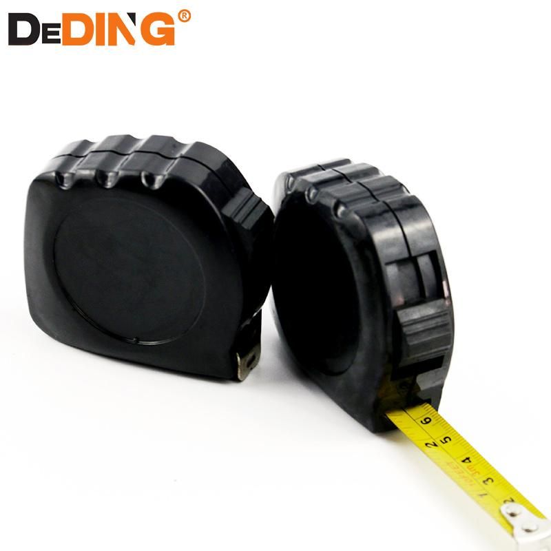 Factory Direct Sale Black Plastic Case 3m/5m /7.5m Tape Measure Steel Blade Measuring Tape