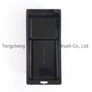 Black Paint Roller Brush Tray for Decoration