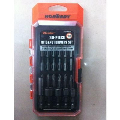 30PC Tools Set Bits &amp; Nut Screwdrivers Set