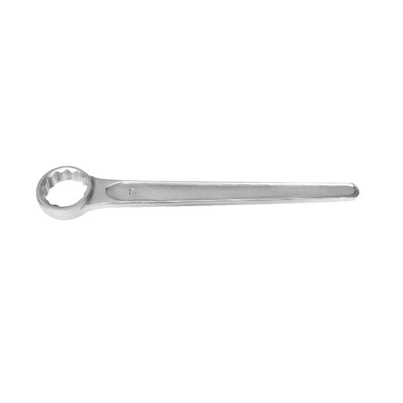 WEDO 20" Stainless Single Box Wrench Ring-Spanner Anti-Slip Handle