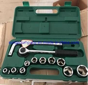 Premium Automotive Repair Tools Kit 14PCS 3/4&quot; Heavy Iron Case Socket Set