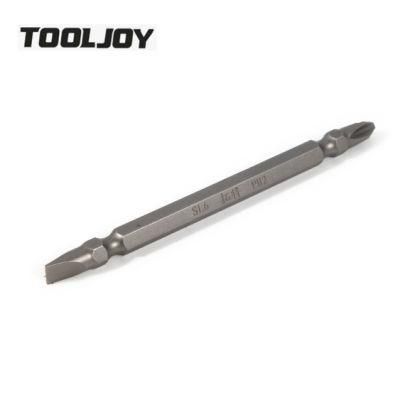 Two End Multifunctional 100mm 150mm Length pH and SL Head Screw Driver Bit