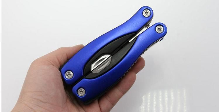 Stainless Steel Hand Tools Multi-Function Folding Pliers with Knife