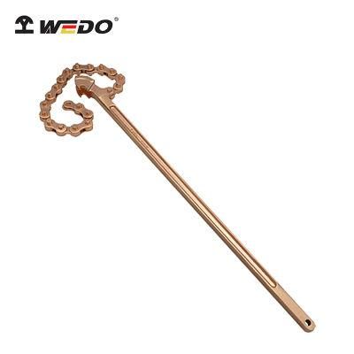 WEDO Non-Sparking Wrench, Light Chain Pipe