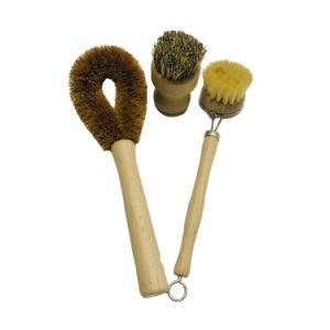 Different Size Wooden Handle Cleaning Brush