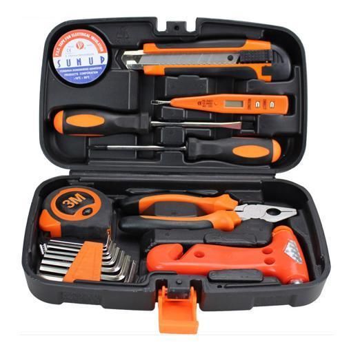 Emergency Vehicle Lifesaving Kit Hardware Toolbox Hand Tools Combination Set