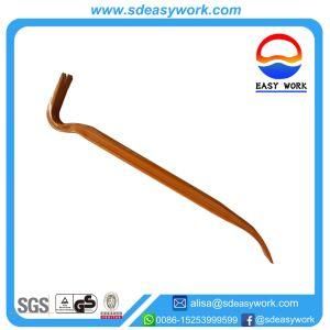 European Type Oval Shank Wrecking Bar with Groove /Hand Tools