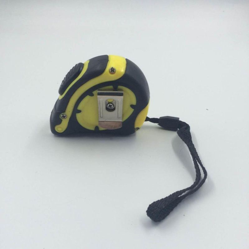 High Impact ABS Tape Measure with Comfortable Rubber Cover