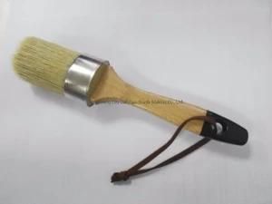 Chalk Paint Brush and Wax Brush for Furniture/Large Natural Pure Bristles Brush