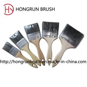 Wooden Handle Bristle Paint Brush (HYW002)