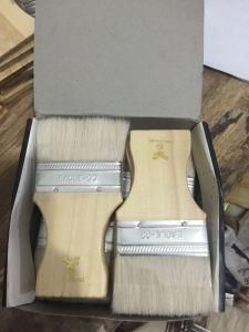 Wooden Handle Paint Brush with Wool Material Thailand Market