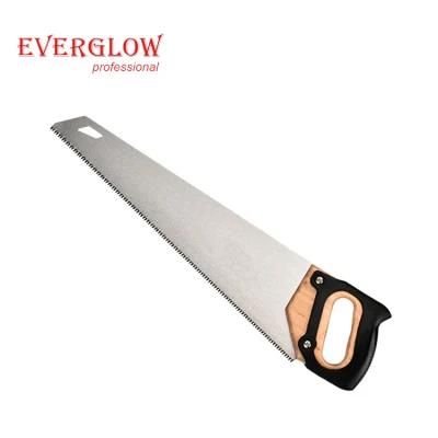 56 HRC Hardness PVC+TPR Handle 65#Mn Hand Saw