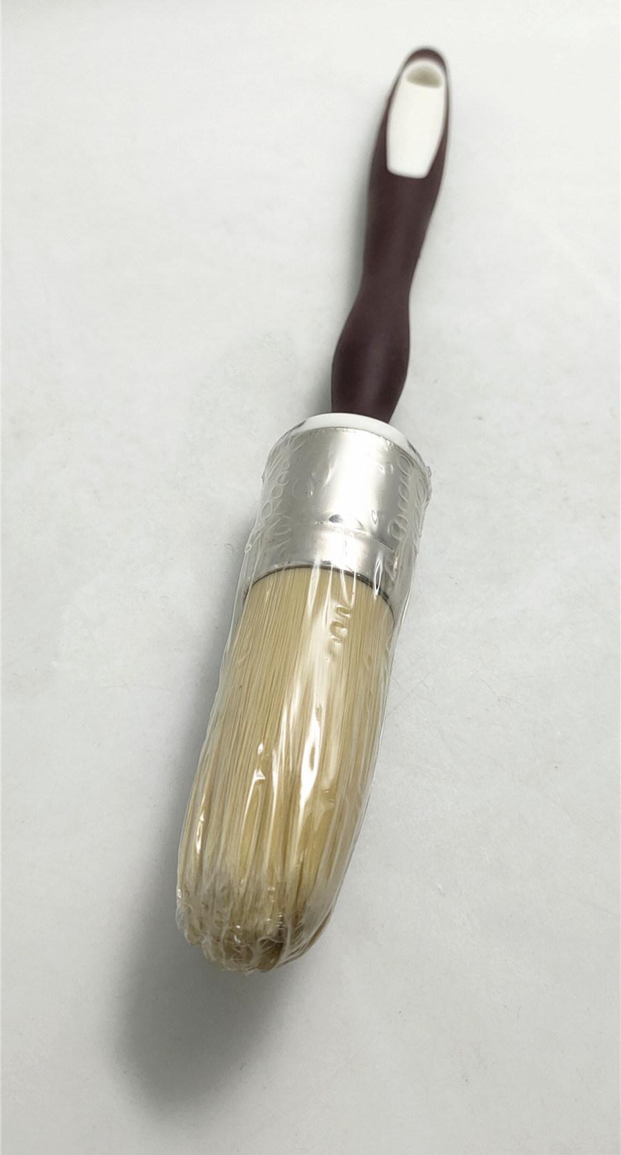 Professional Appearance Round Rubber Handle Paint Brush