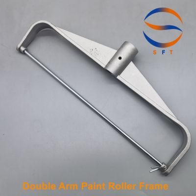 Cast Aluminum Double Arm Painting Roller Frame for Extension Poles