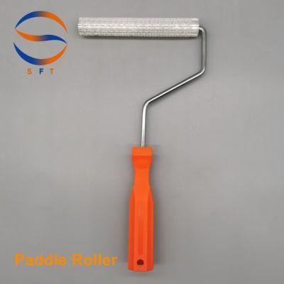 New Plastic Handle Aluminum Alloy Paddle Defoaming Rollers for FRP