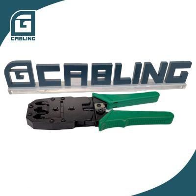 Gcabling RJ45 Tool Computer Best CAT6 CAT6A Cat5e Cable Tool Network Hand Crimping Tool