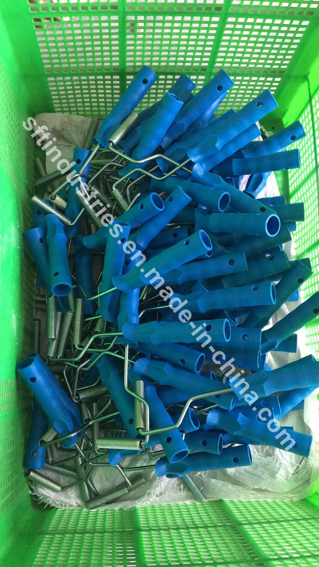 15mm Diameter Aluminum Finned Rollers for FRP Laminating