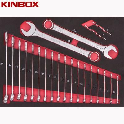 Kinbox Professional Hand Tool Set Item TF01m306 Combination Wrench Set
