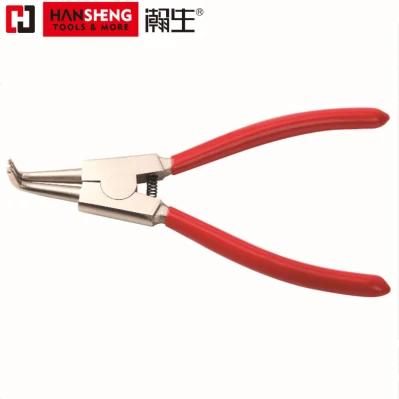 Professional Hand Tool, Hardware Tool, Made of Carbon Steel or Cr-V, Circlip Plier