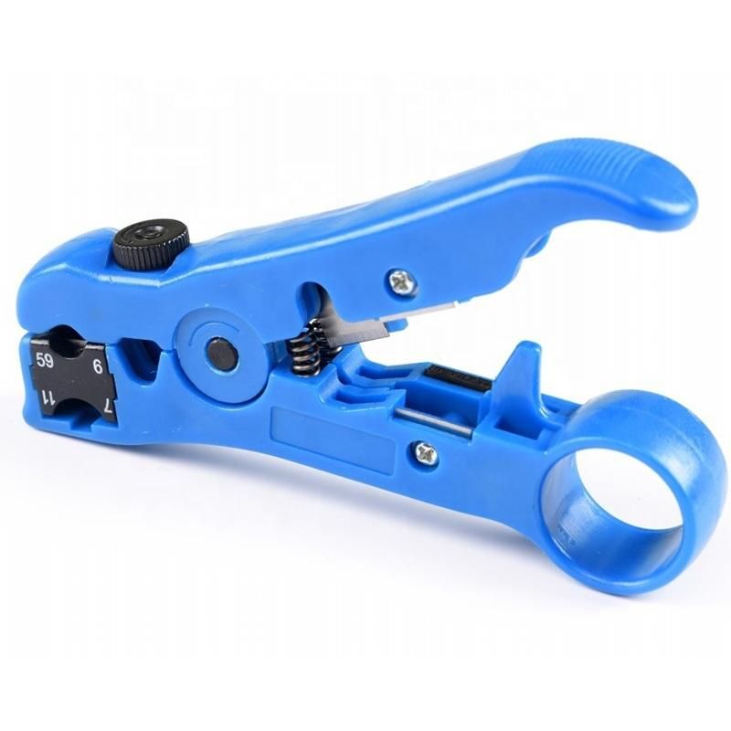 Hot Selling Blue Coaxial Cable Tools Multi Functional Wire Cutter Striper