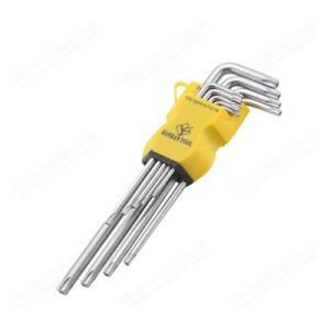 9PCS Extra Long Torx Key Set Chromed Wrench for Hand Tools