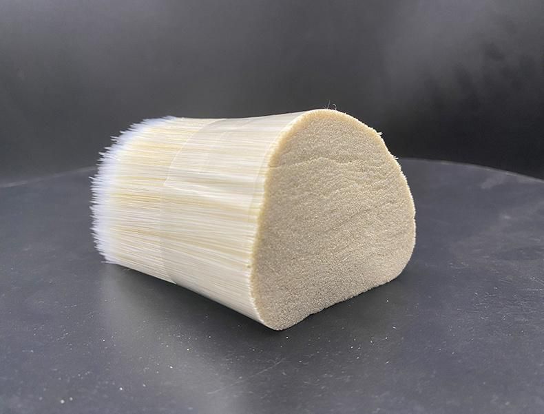 White Mixture Yellow Hylon Brush Filament