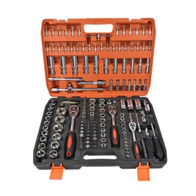 172 PCS Cabinet Tools Hand Box Socket Wrench Case Kit Hardware Auto Repair Automotive Sets Tool Set