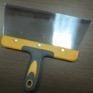 Rubber Handle Putty Knife with Carbon Steel Material