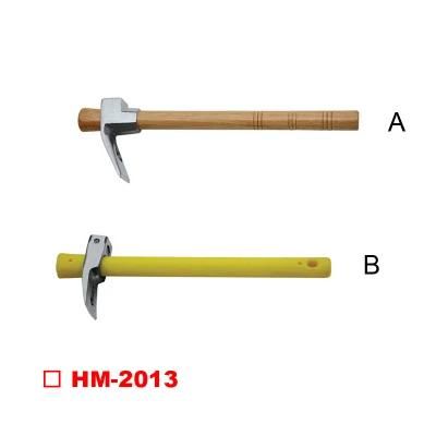 Axe with Self-Locking Wooden Handle