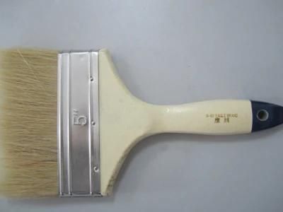 Paint Brush with White Wooden Handle Painting Brush