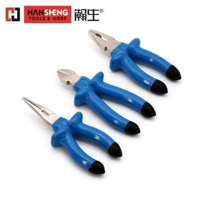 VDE Combination Pliers, with 1000V Dipped Handle, Cutting Tools, Professional Hand Tool, Hardware Tool, Insulating Tool, Insulated Tool