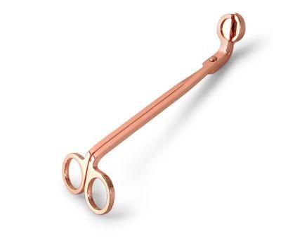 Rose Gold Candle Wick Trimmer for Candle Lover Stainless Steel