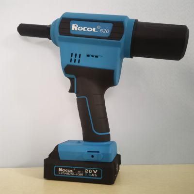 Working Lighting 20V Li-ion Battery Lithium Rivet Gun