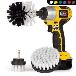 Factory Price 3 PCS Drill Cleaning Brush Tool Power Scrubber Drill Rotary Brush Kit for Cleaning