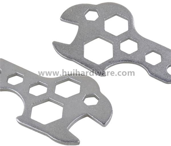 5-17mm Flat Ten in One Bicycle Repair Tools Spanner Wrench