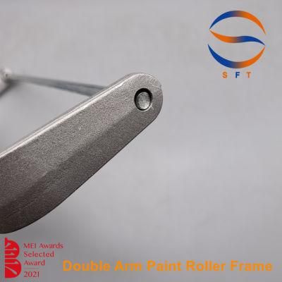 Cast Aluminium Double Arm Paint Roller Frames with Internal Taper