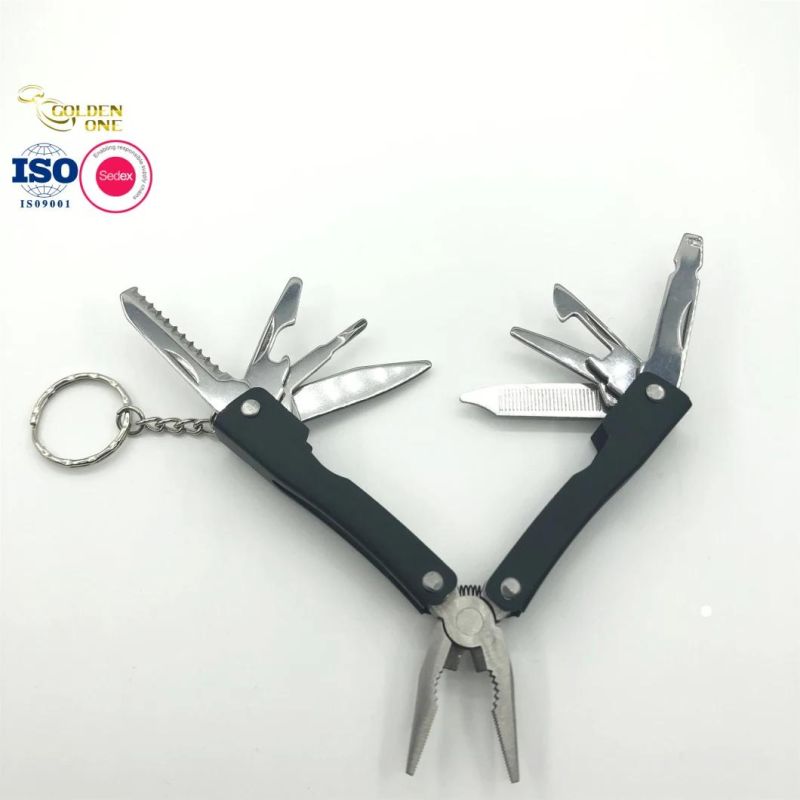 Multifunctional Knife Stainless Steel Pocket Knives Folding Plier Mini Portable Folding Outdoor Survival Tool for Camping