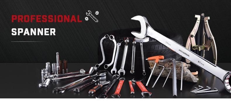 Raised Panel Spanner Wrench Hand Tools Hardware Cr-V Wrench Tool Holder Bag Set