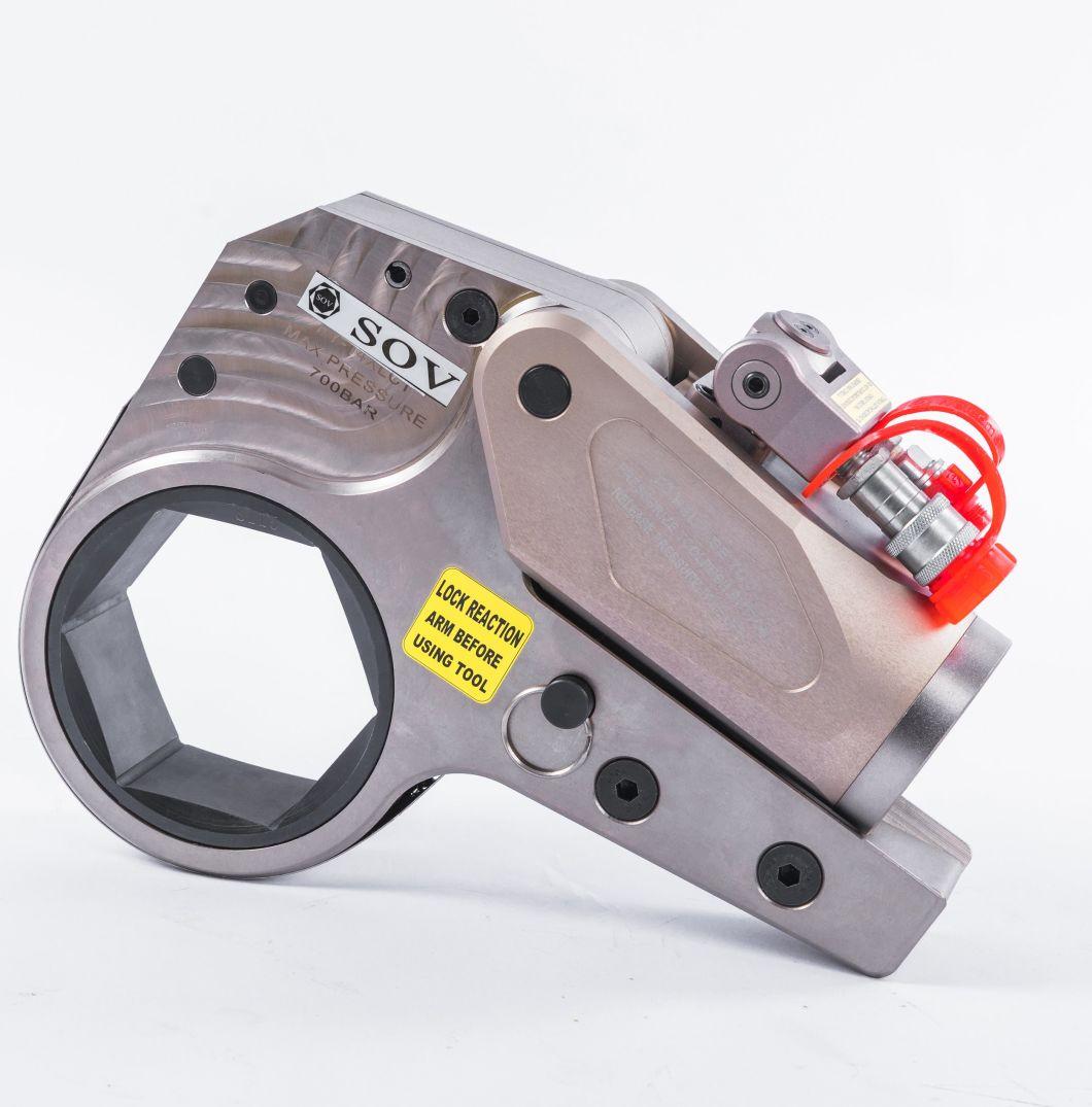 Aluminum Alloy Hexagon Cassette Hydraulic Torque Wrench