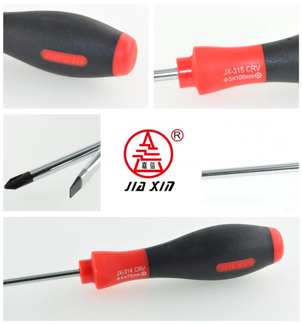 Slotted and Soft Handle′s Screwdriver
