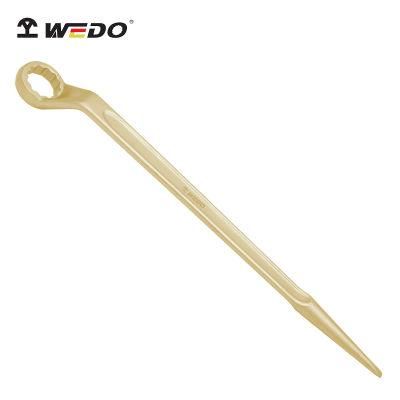 WEDO Non-Sparking Crowbar Box Wrench Construction Wrench Spanner Aluminium Bronze