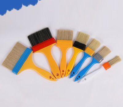 Customized Logo and Color Plastic Handle Soft Nylon Paint Brush