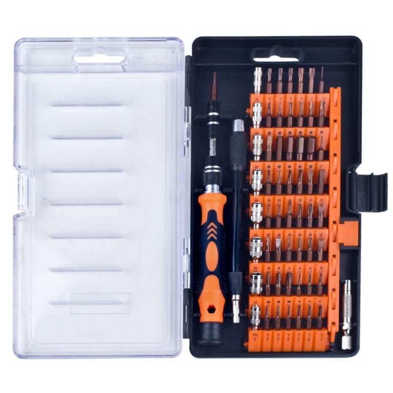 61 in 1 Household Multi-Function Repair Tool S2 Tool Steel Mobile Phone Clock Disassemble Screwdriver Set