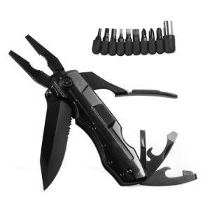 Hot Selling Outdoor Multi Functional Stainless Steel Knife Multi Tool Plier