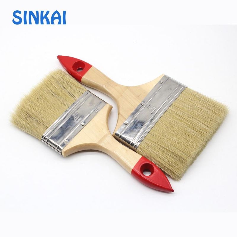 China Factory Supply Plastic Handle Paint Brush