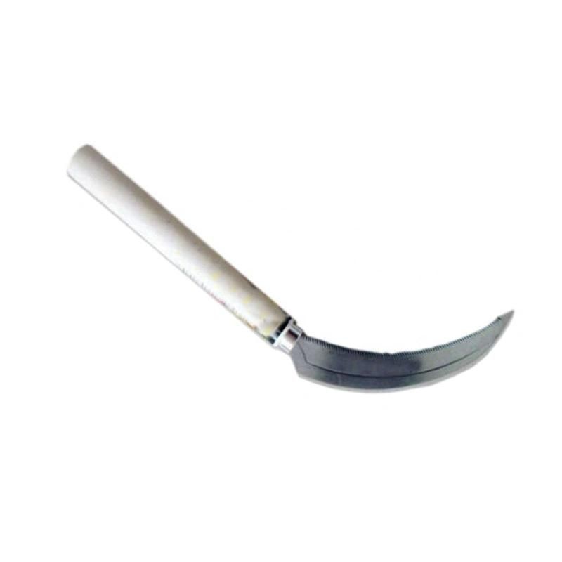 Wooden Handle Sawtooth Sickle Plastic Handle Grass Cutting Sickle Hoeing Sickle Sawtooth Sickle