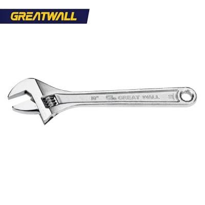 Bigger Jaw Opening 8inch Cr-V Adjustable Spanner Custom Adjustable Wrench